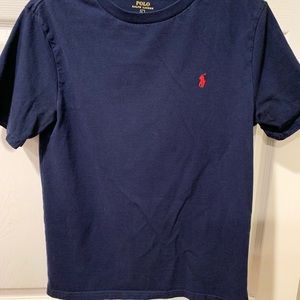 Navy Blue Short Sleeve Polo